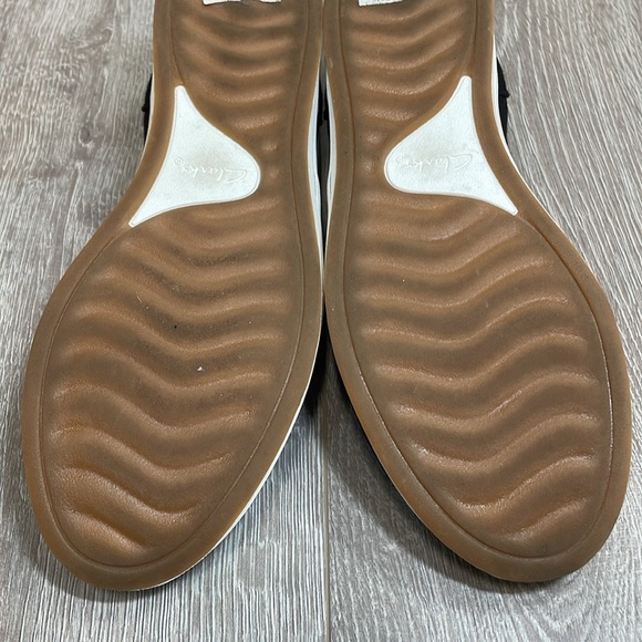 Clarks Cloudsteppers Breeze Ave Sneakers Slip On Washable Canvas 7.5M - Picture 13 of 16